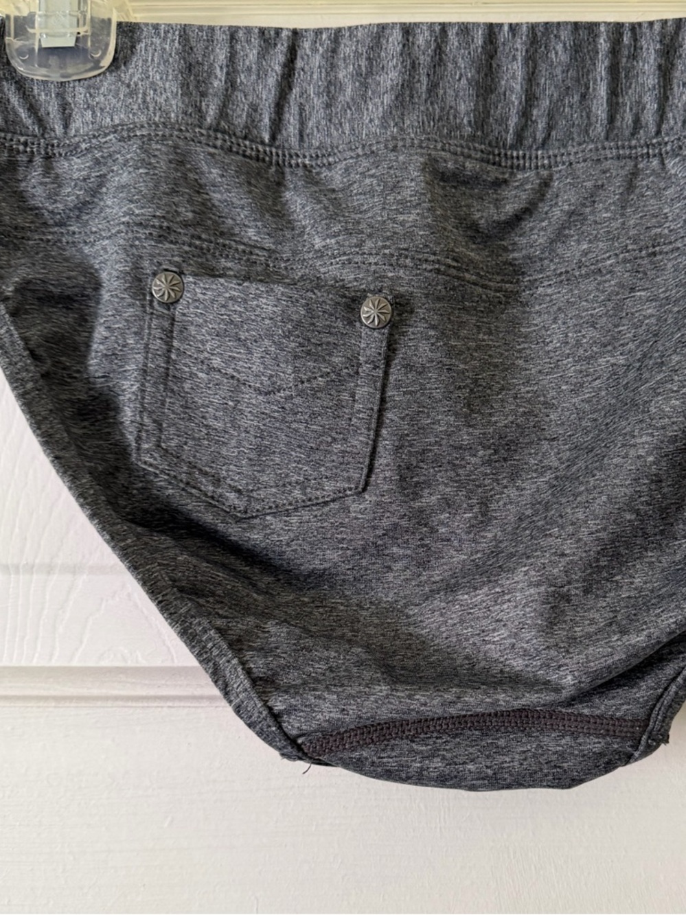 Athleta swim bikini bottom. Heathered grey. Size small. - Picture 5 of 5